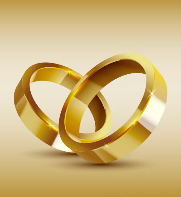 Medium Modern Vintage Ring - Milgrain